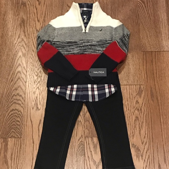 Nautica 3 Piece Outfit- NWT - Picture 1 of 8